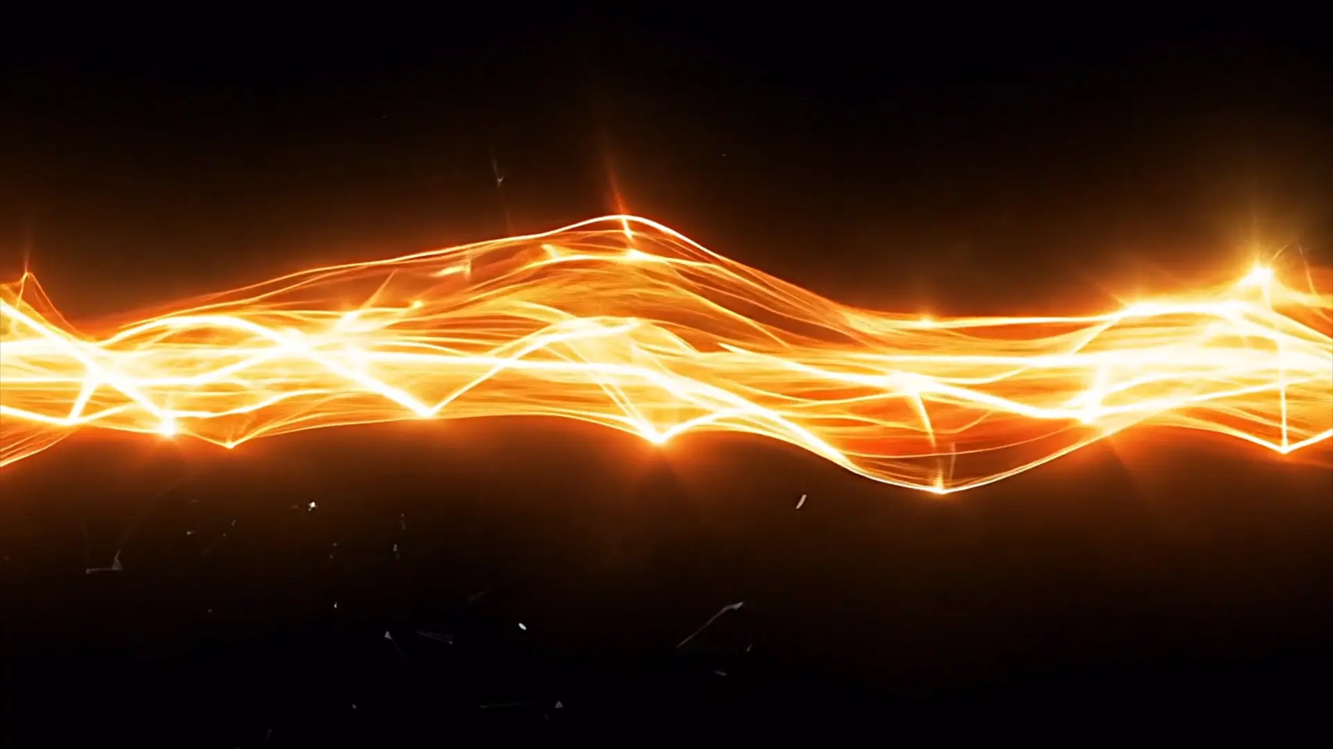 Vivid Fire Streaks Background for Creative Title Animation